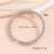 Simple Style Solid Color Stainless Steel Plating 18k Gold Plated Bracelets