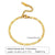 Simple Style Solid Color Stainless Steel Plating 18k Gold Plated Bracelets