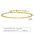 Simple Style Solid Color Stainless Steel Plating 18k Gold Plated Bracelets