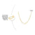 Simple Style Solid Color Stainless Steel Plating 18k Gold Plated Necklace