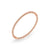 Simple Style Solid Color Stainless Steel Plating Bangle