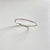 Simple Style Solid Color Stainless Steel Plating Gold Plated Bangle