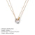 Simple Style Solid Color Stainless Steel Plating Gold Plated Layered Necklaces