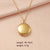 Simple Style Solid Color Stainless Steel Plating Gold Plated Pendant Necklace