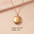 Stainless Steel 18K Gold Plated Minimalist Plating Solid Color None Pendant Necklace