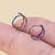 Simple Style Solid Color Stainless Steel Plating Nose Ring 1 Piece