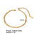 Simple Style Solid Color Stainless Steel Polishing Plating 18k Gold Plated Bracelets