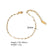 Simple Style Solid Color Stainless Steel Polishing Plating 18k Gold Plated Bracelets