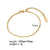 Simple Style Solid Color Stainless Steel Polishing Plating 18k Gold Plated Bracelets