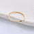 Simple Style Solid Color Stainless Steel Rings Plating Stainless Steel Rings