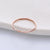 Simple Style Solid Color Stainless Steel Rings Plating Stainless Steel Rings