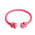 Simple Style Solid Color Stainless Steel Stoving Varnish Cuff Bracelets