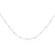 Simple Style Solid Color Stainless Steel Titanium Steel Plating Necklace