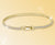 Simple Style Solid Color Sterling Silver Plating Inlay Zircon 14k Gold Plated Bracelets