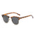 Simple Style Solid Color Tac Square Half Frame Women's Sunglasses