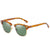 Simple Style Solid Color Tac Square Half Frame Women's Sunglasses