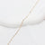 Simple Style Solid Color Titanium Steel Inlaid Gold Necklace