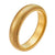 Simple Style Solid Color Titanium Steel Plating Gold Plated Bangle