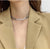 Simple Style Solid Color Titanium Steel Plating Necklace 1 Piece