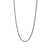 Simple Style Solid Color Titanium Steel Plating Necklace