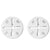 Simple Style Spider Web Butterfly Notes Stainless Steel Plating Hollow Out Ear Studs 1 Pair