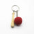 Simple Style Sports Ball Pu Leather Metal Unisex Bag Pendant Keychain