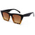 Simple Style Square Ac Square Patchwork Full Frame Women's Sunglasses