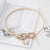 Simple Style Square Flower Shell Metal Women's Chain Belts 1 Piece