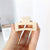 Simple Style Square Plastic Resin Hollow Out Hair Claws