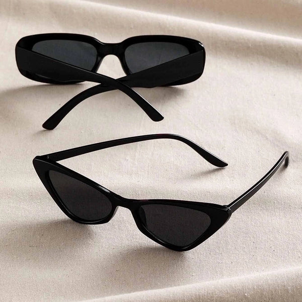 Simple Style Square Solid Color Resin Square Full Frame Kids Sunglasses