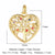 Simple Style Star Heart Shape Copper Plating Inlay Zircon Gold Plated Silver Plated Charms Jewelry Accessories