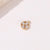 Simple Style Star Moon Heart Shape Copper Plating Inlay Zircon Charms