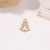 Simple Style Star Moon Heart Shape Copper Plating Inlay Zircon Charms