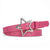 Simple Style Star Pu Leather Alloy Women's Girl'S Leather Belts