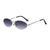 Simple Style Streetwear Commute Solid Color Pc Oval Frame Frameless Women's Sunglasses