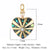 Simple Style Sun Heart Shape Butterfly Copper Plating Inlay Zircon Gold Plated Silver Plated Jewelry Accessories