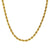 Simple Style Twist Iron Gold Plated Necklace 1 Piece