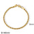 Simple Style Twist Stainless Steel Plating 18k Gold Plated Bracelets