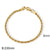 Simple Style Twist Stainless Steel Plating 18k Gold Plated Bracelets