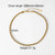 Simple Style Twist Stainless Steel Titanium Steel Plating Gold Plated Necklace