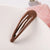 Simple Style Water Droplets Metal Stoving Varnish Hair Clip 1 Piece