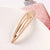 Simple Style Water Droplets Metal Stoving Varnish Hair Clip 1 Piece