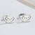 Simple Style Watermelon Titanium Steel Ear Studs Plating No Inlaid Stainless Steel Earrings