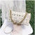 Single Shoulder Crossbody Woven Square Small Bag