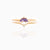 Small Dinosaur 18k Gold Colored Zircon Copper Ring Wholesale