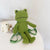 Small Plush Cute Frog Plush Bag Crossbody Bag