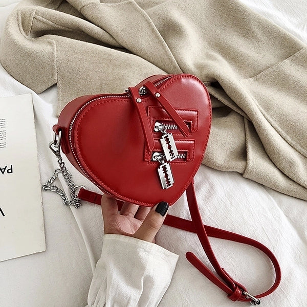 Small Pu Leather Chain Bag Women's Shoulder Bag