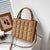 Small Pu Leather European And American Retro Square Bag