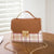 Small Pu Leather Square Bag Shoulder Bag