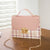 Small Pu Leather Square Bag Shoulder Bag